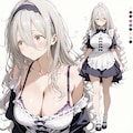 負けヒロインが多すぎる!メイド服×３その２ 5枚目