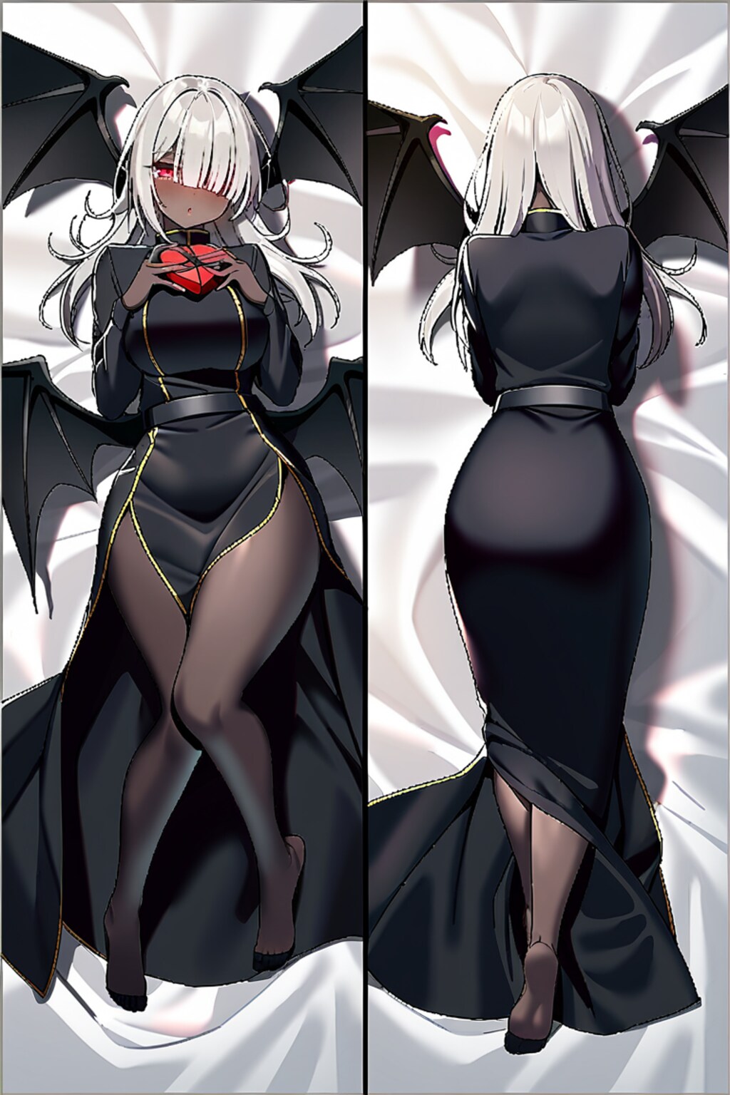 悪魔神官ちゃん抱き枕　バレンタインバージョン