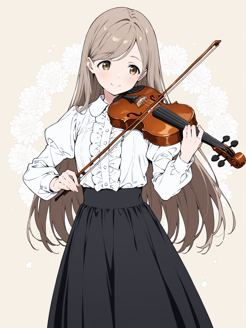 ヴァイオリンの練習