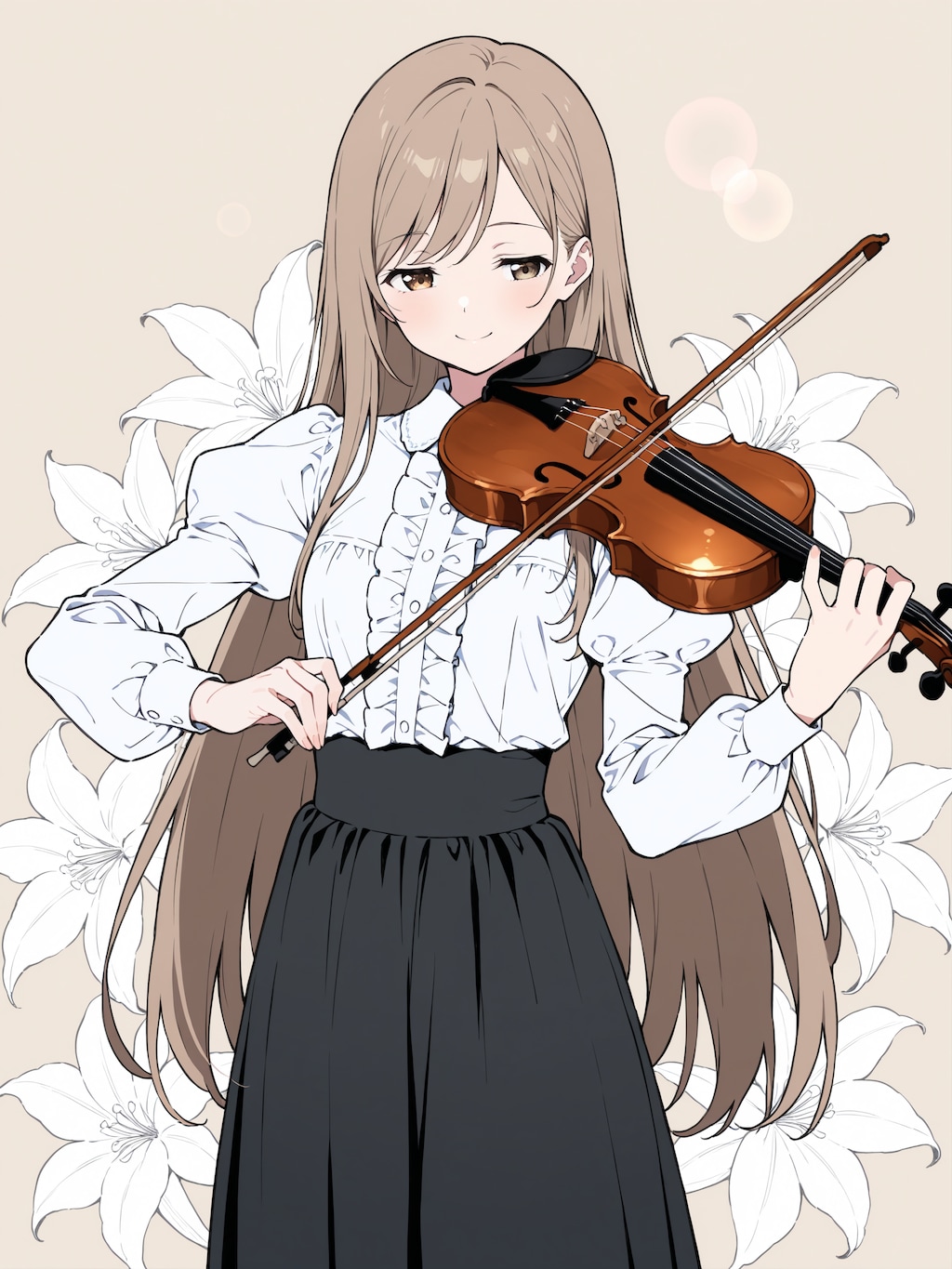 ヴァイオリンの練習