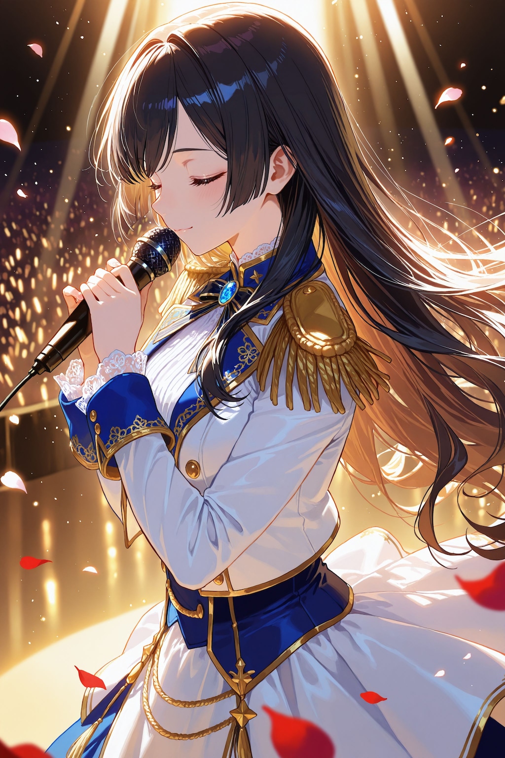 男装の麗人アイドル（髪下ろしたアマテラスさん）