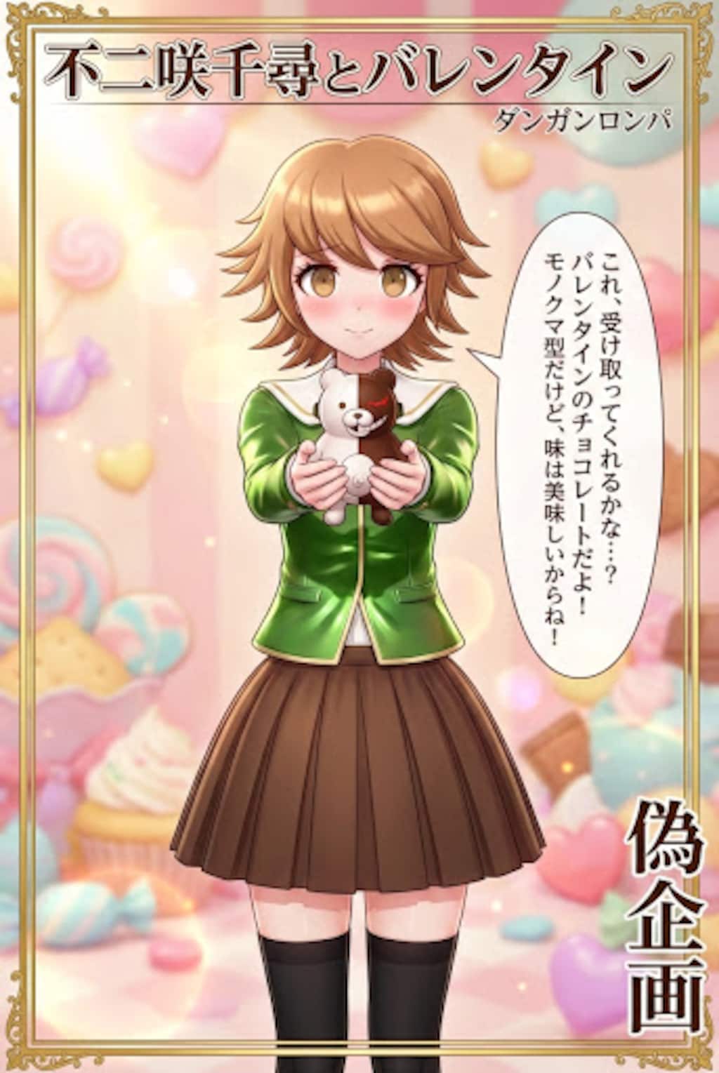 ダンガンロンパ　不二咲千尋とバレンタイン