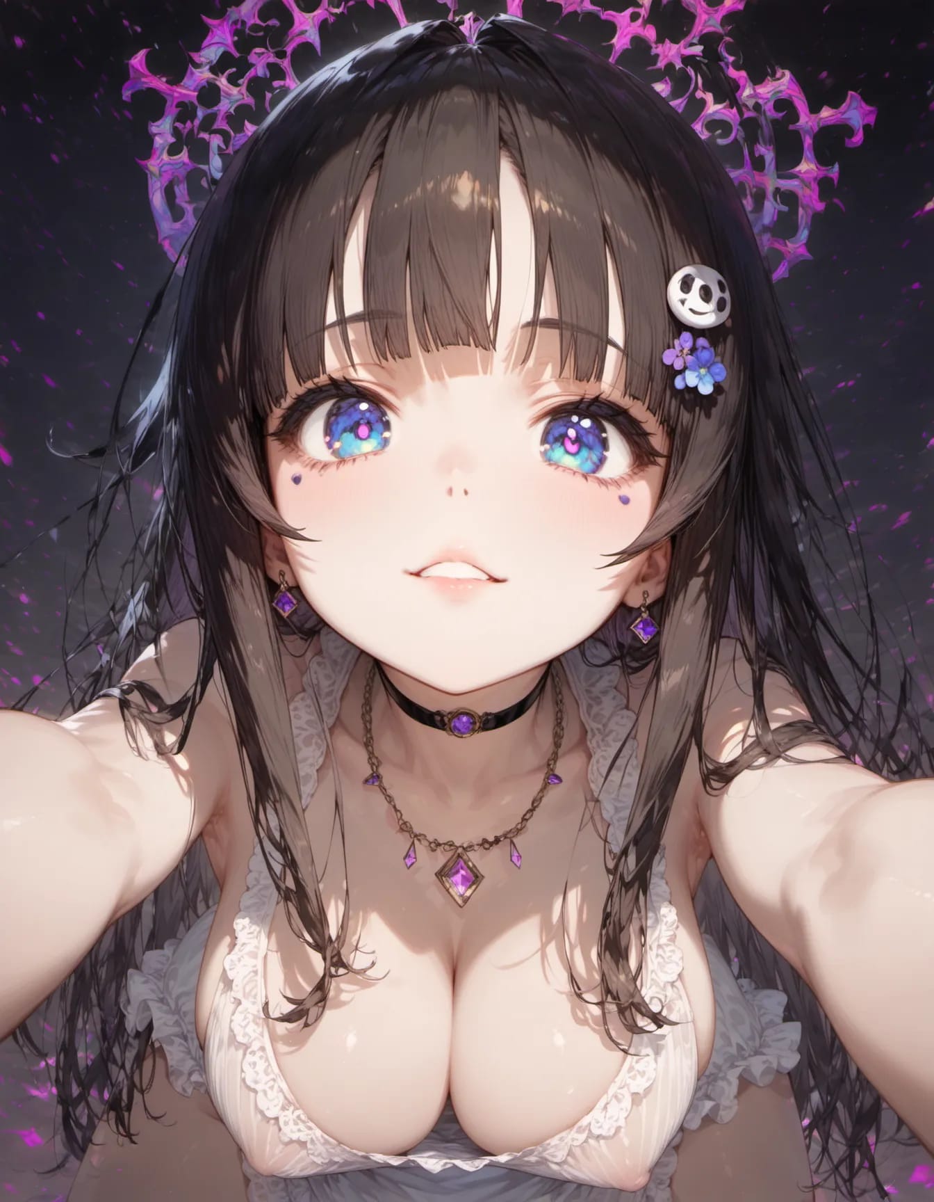 Halo of Violet Echoes