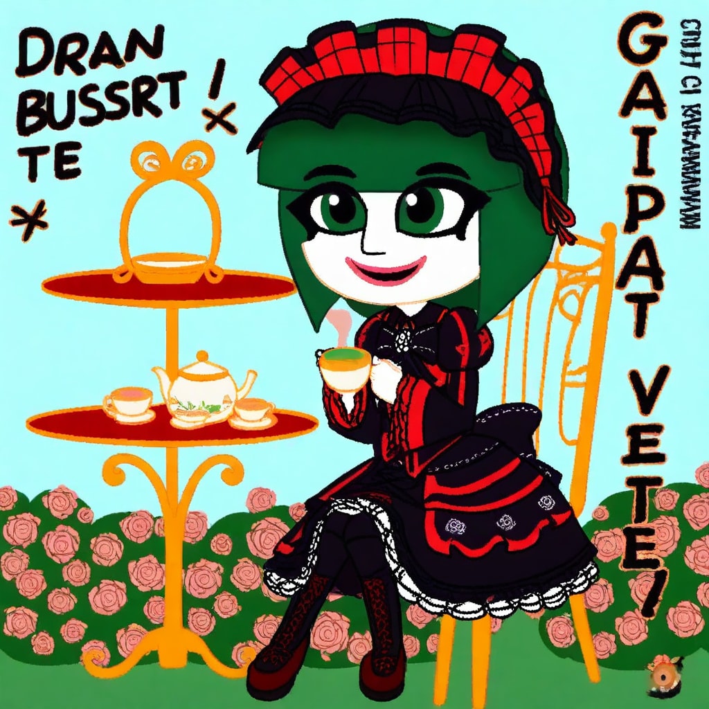 お茶会ドラゴンバスターちゃん