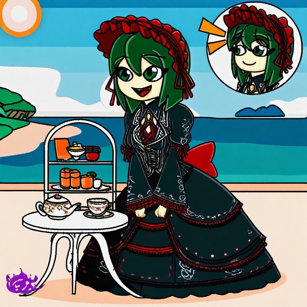 お茶会ドラゴンバスターちゃん