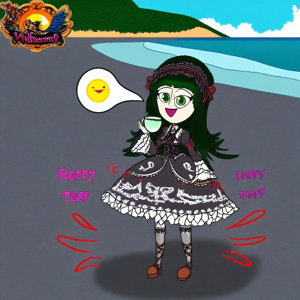 お茶会ドラゴンバスターちゃん