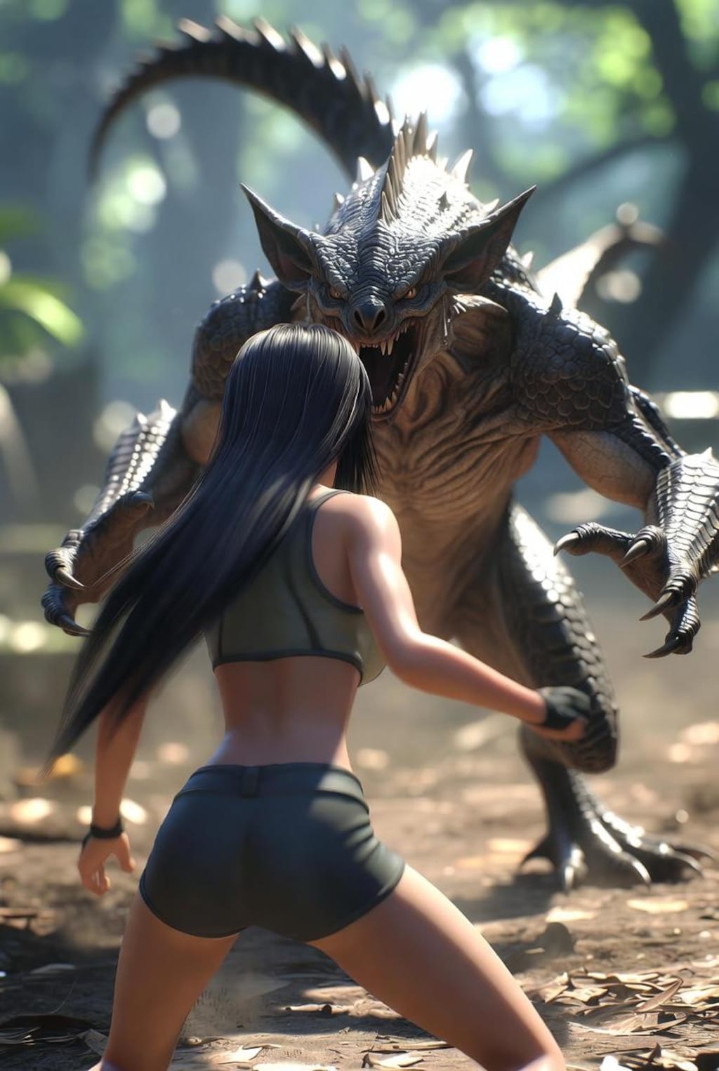 背中で語る男らしさ