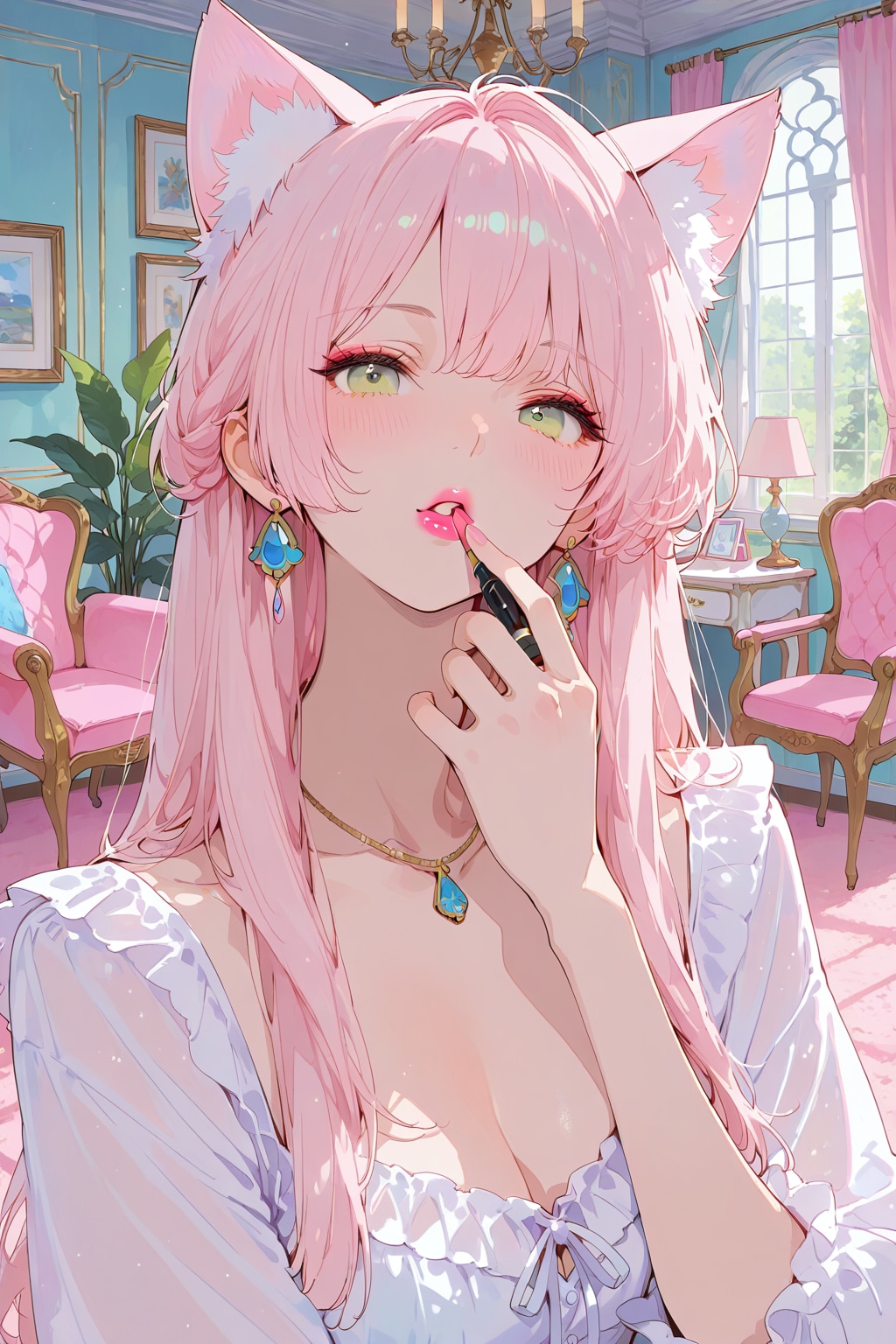 メイクアップ💄 ミクちゃん✨🐱💕