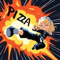 チャレンジ オブ おピッツァ蹴り🍕🍕💥💥💥 4枚目