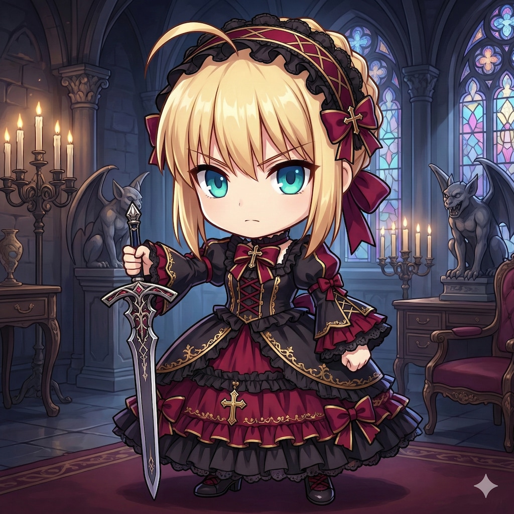 ゴシック ちびセイバー