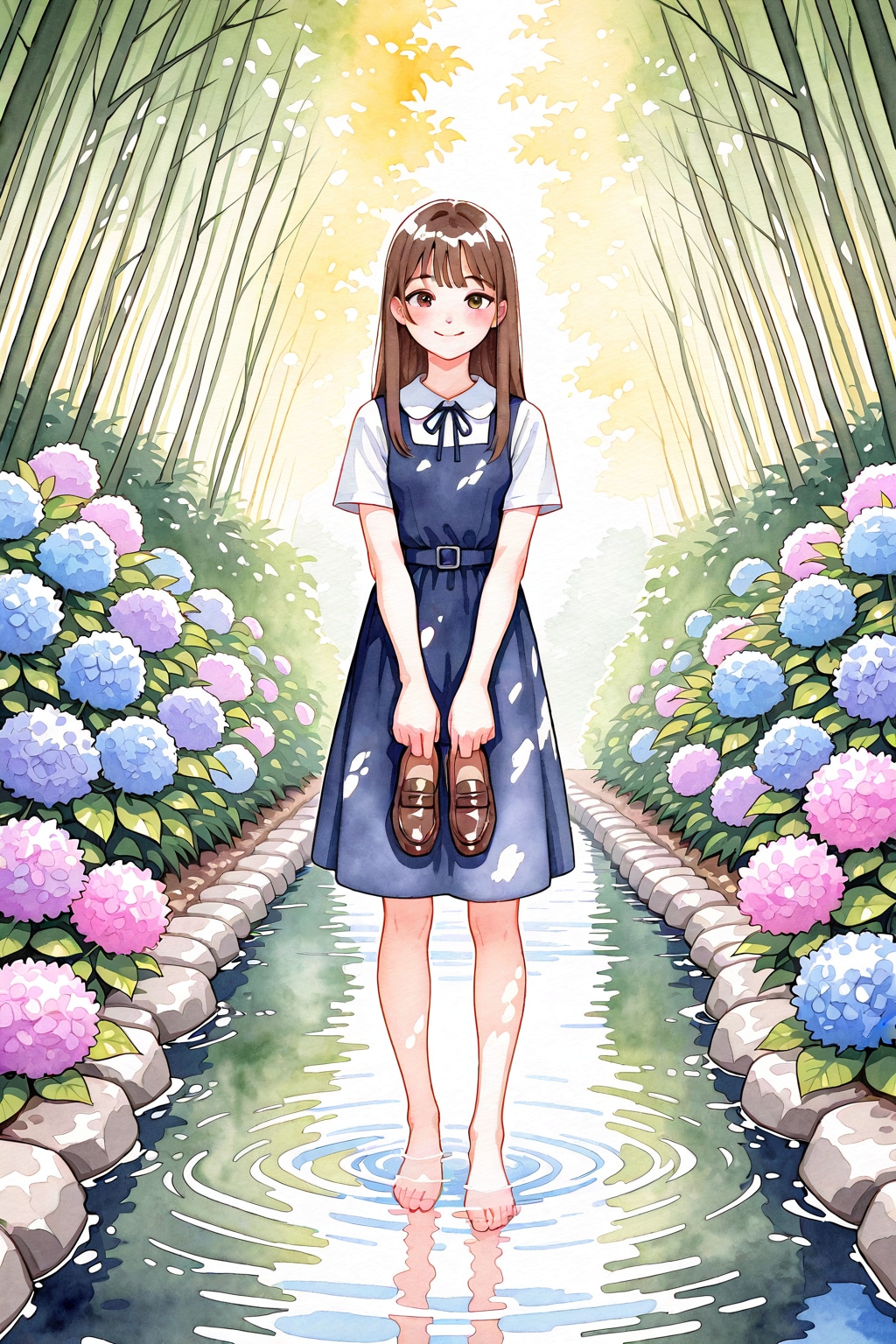 制服のままで