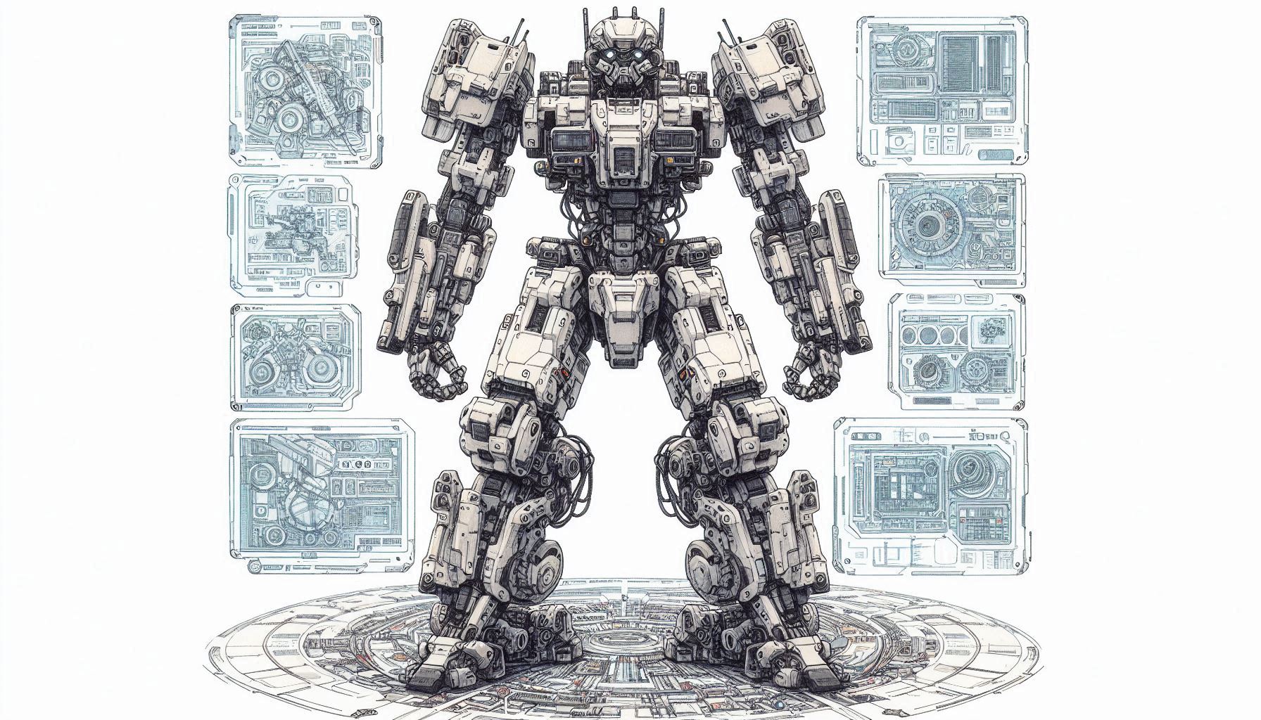 汎用二足歩行型戦闘ロボット