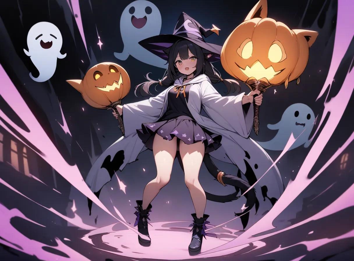 ハロウィン衣装女の子その２ | の人気AIイラスト・グラビア