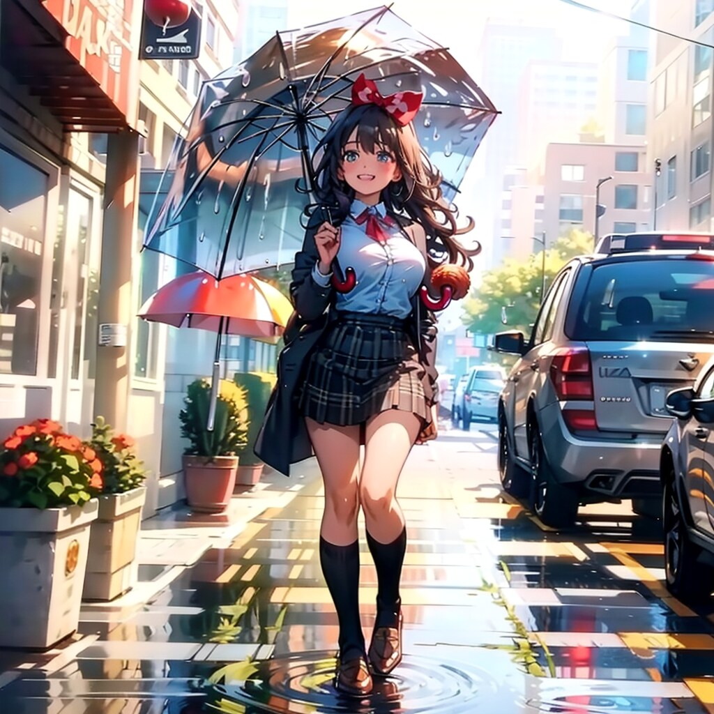 ビニール傘企画作品です