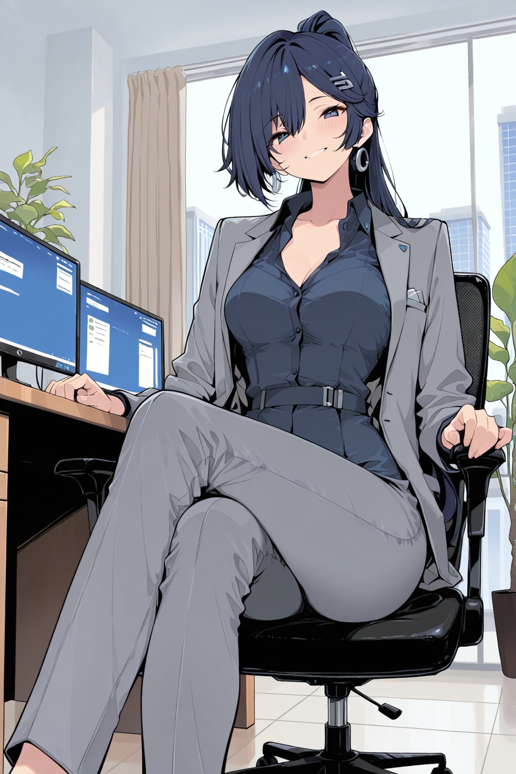 ポニテスーツ
