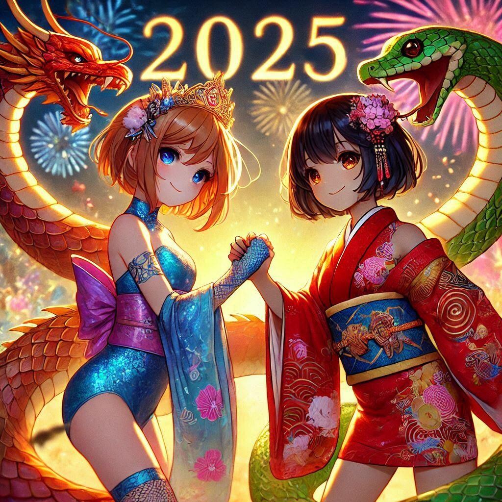 辰年から巳年へ