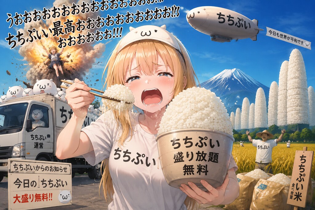 ちちぷいで1番ウケる画像作って