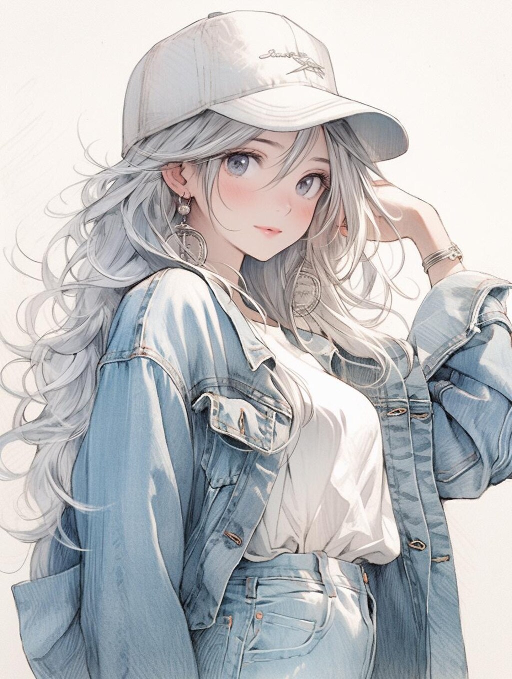 デニムコーデ。
