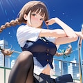 準備運動っ♡　夢中過ぎて無防備なお姉さん 3枚目
