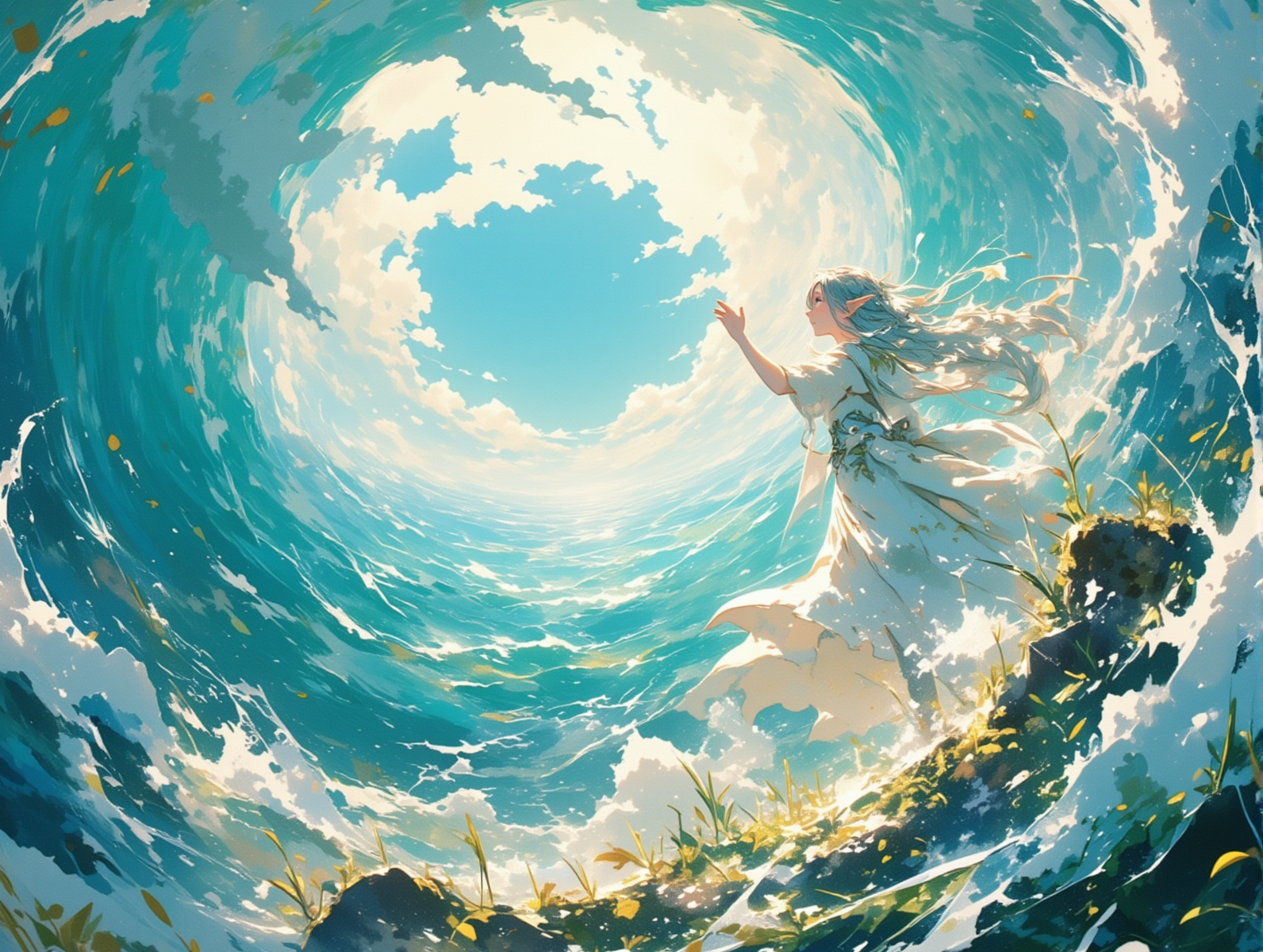 海の巫女_45 | の人気AIイラスト・グラビア