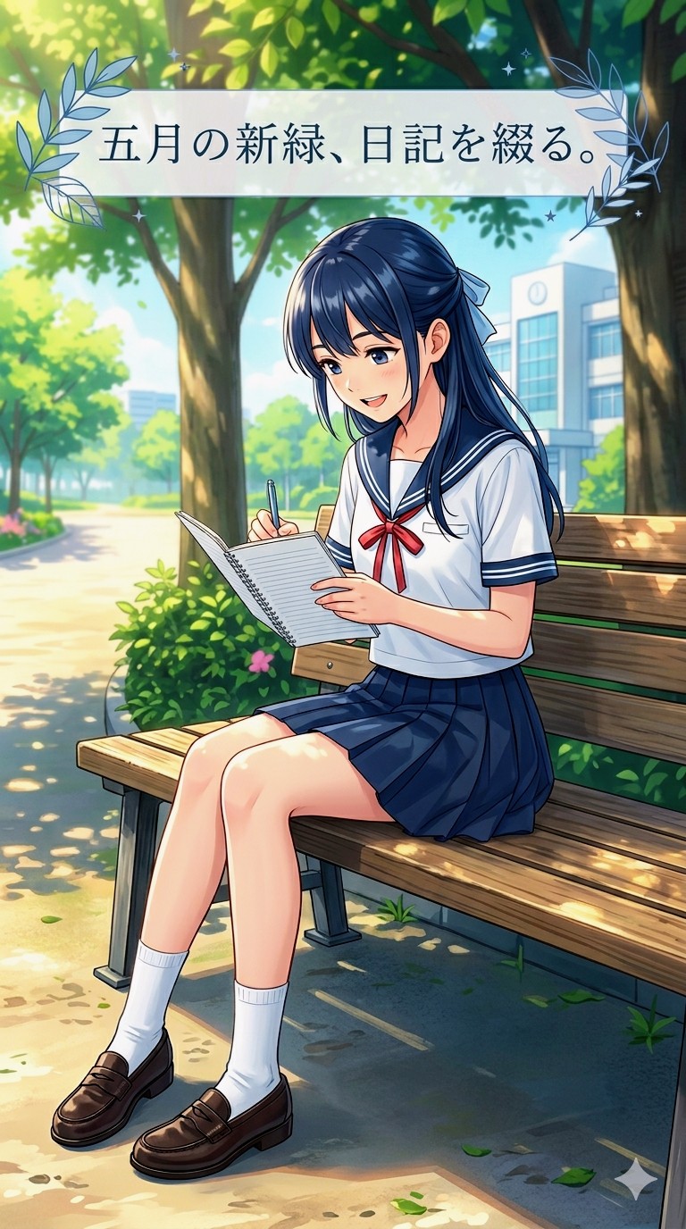 Chuー学生と日記📔176 | の人気AIイラスト・グラビア