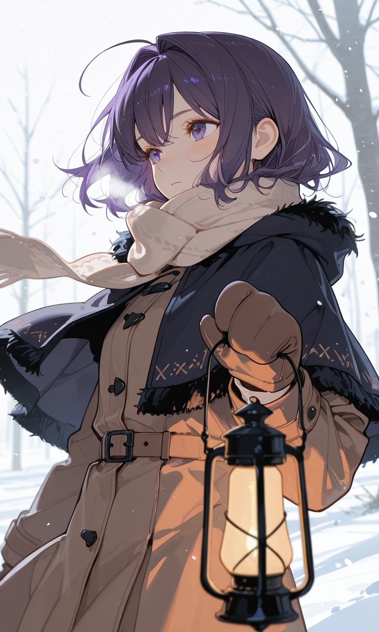 雪山の烏夜ちゃん | の人気AIイラスト・グラビア