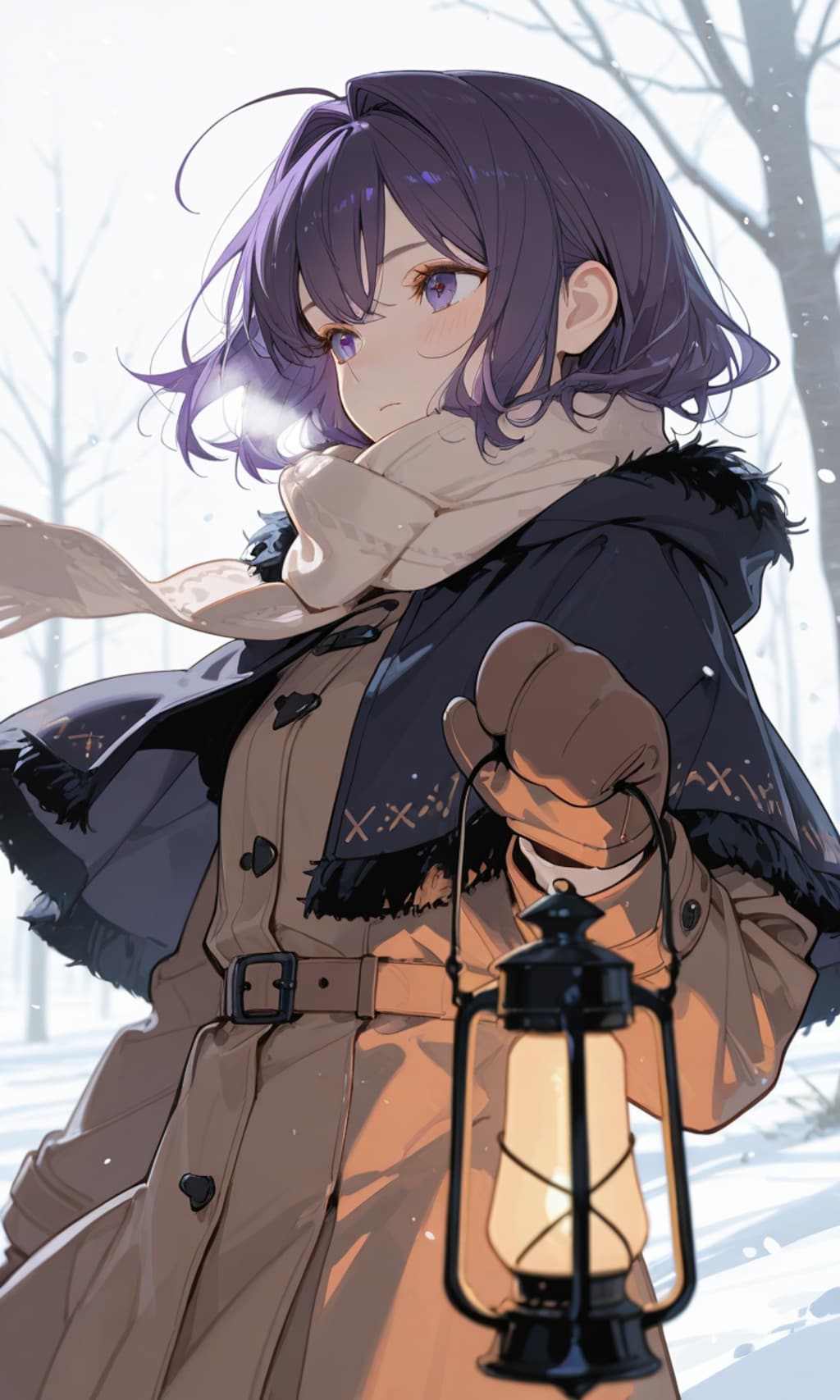 雪山の烏夜ちゃん