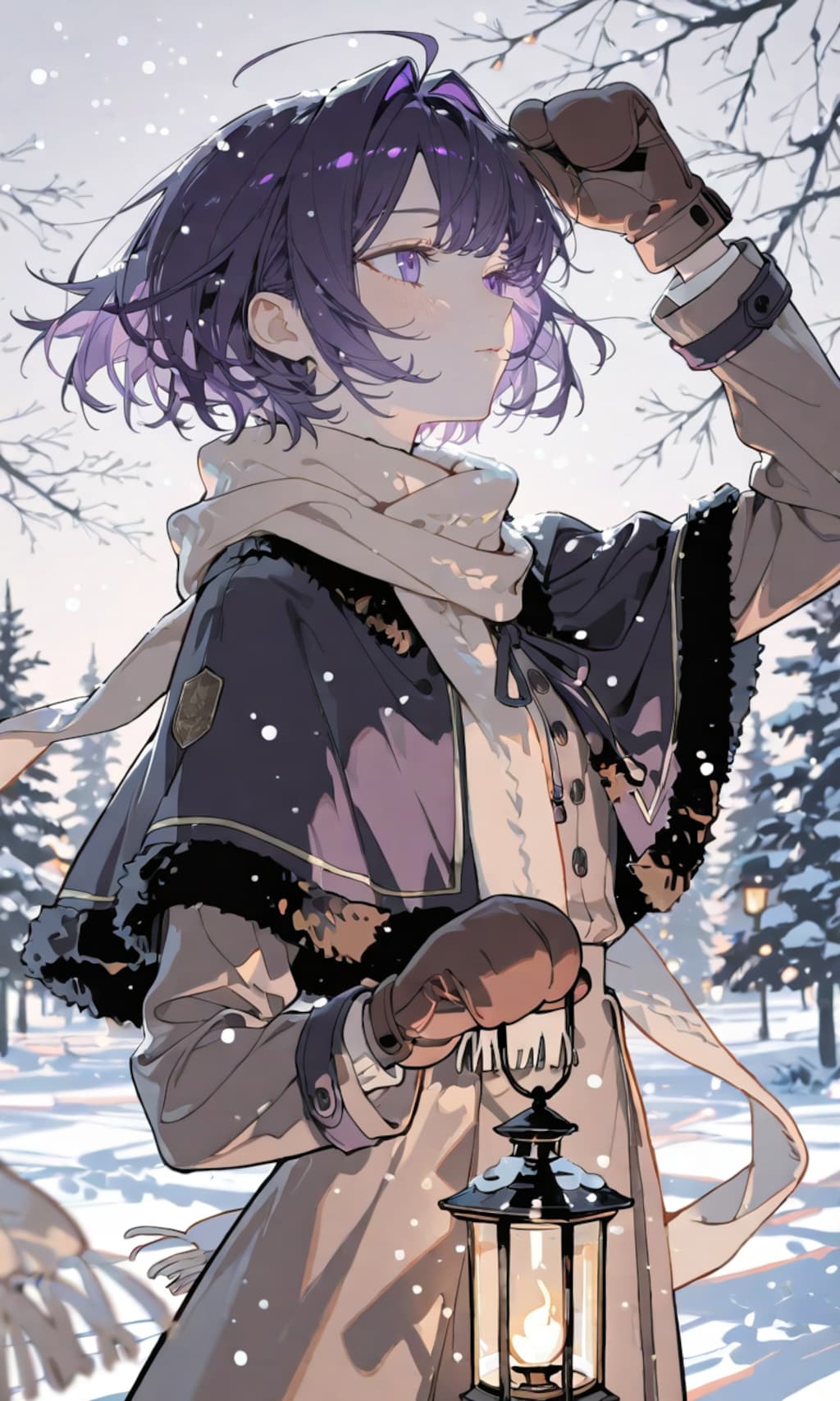 雪山の烏夜ちゃん