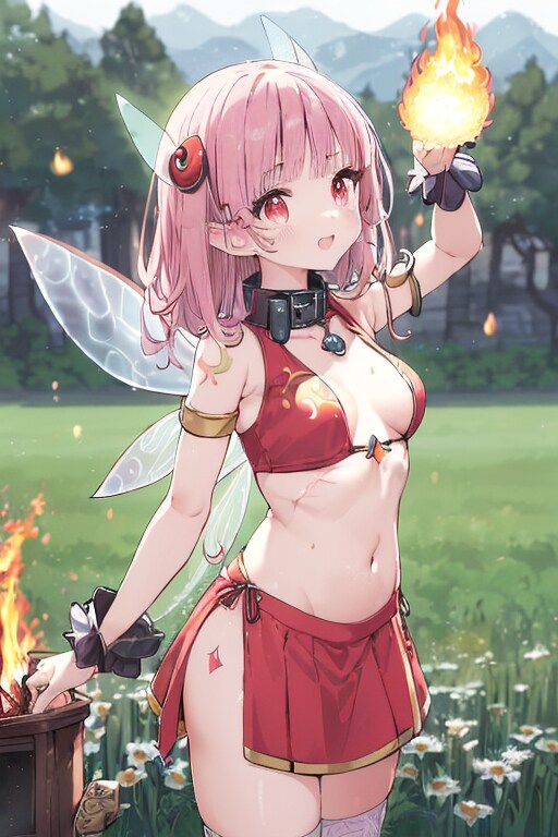 草原の火精