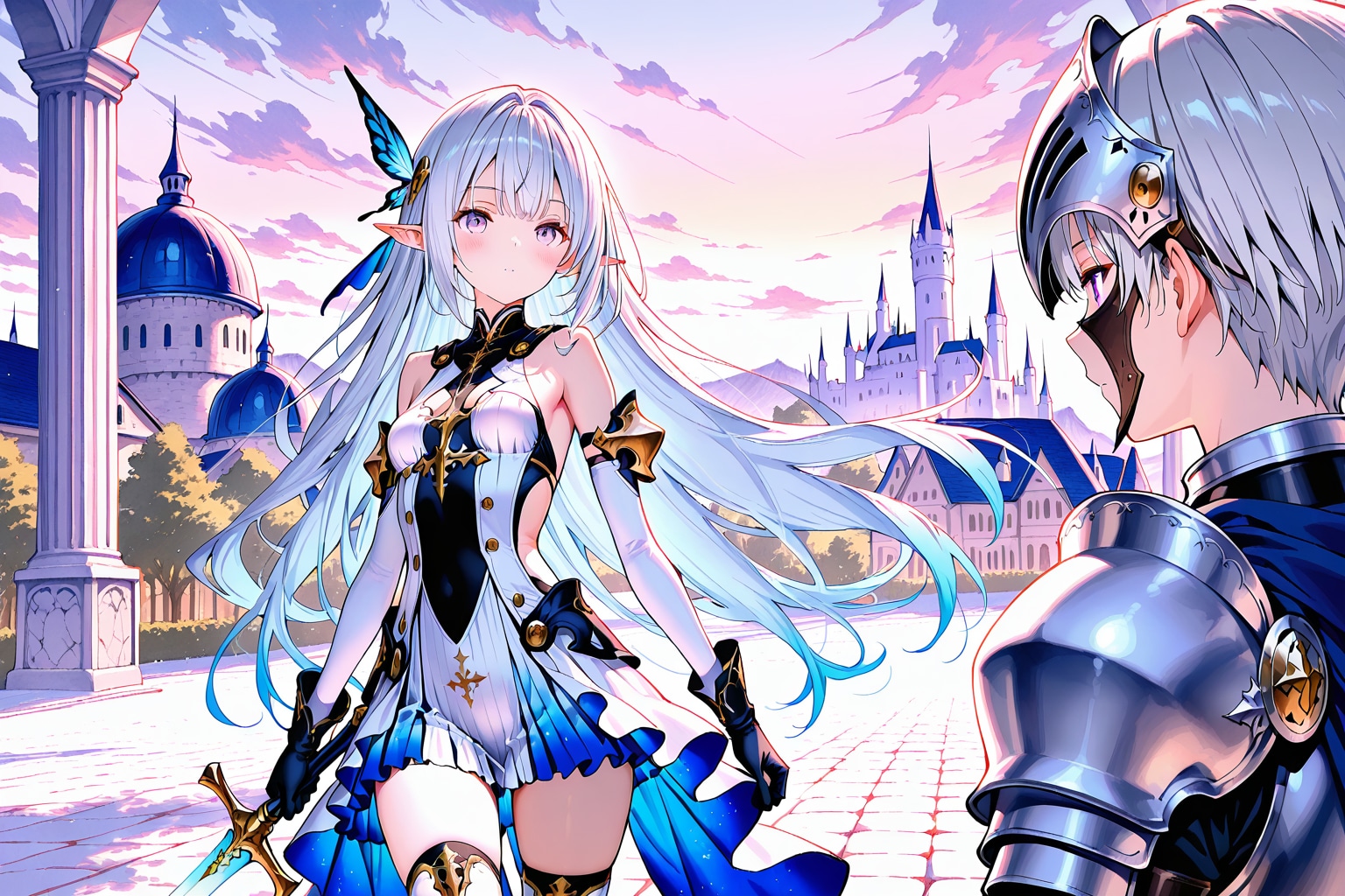 対峙 | の人気AIイラスト・グラビア