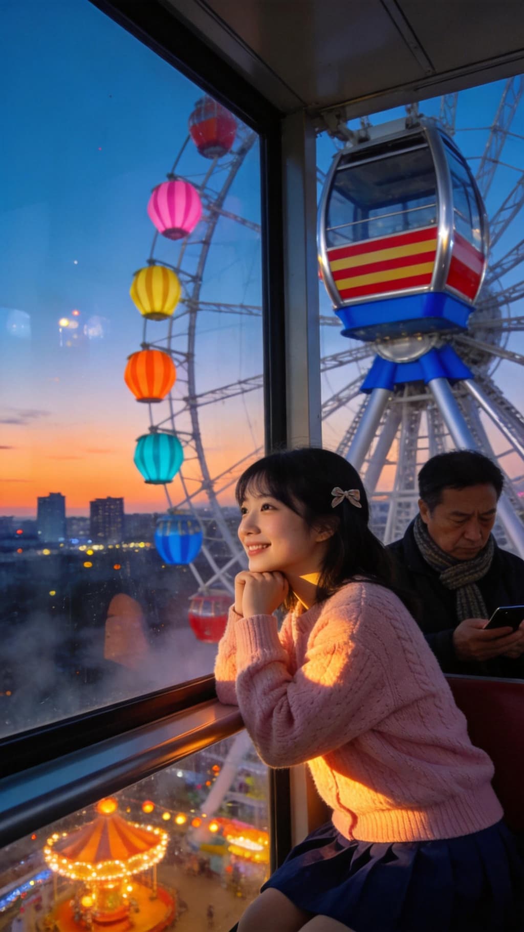 Top of the Wheel Excitement