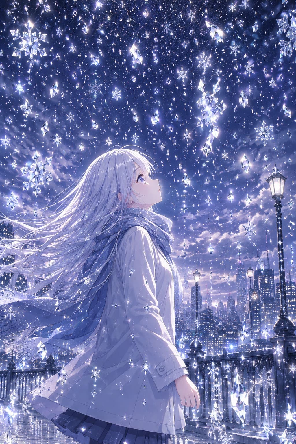 雨のち結晶が降るでしょう