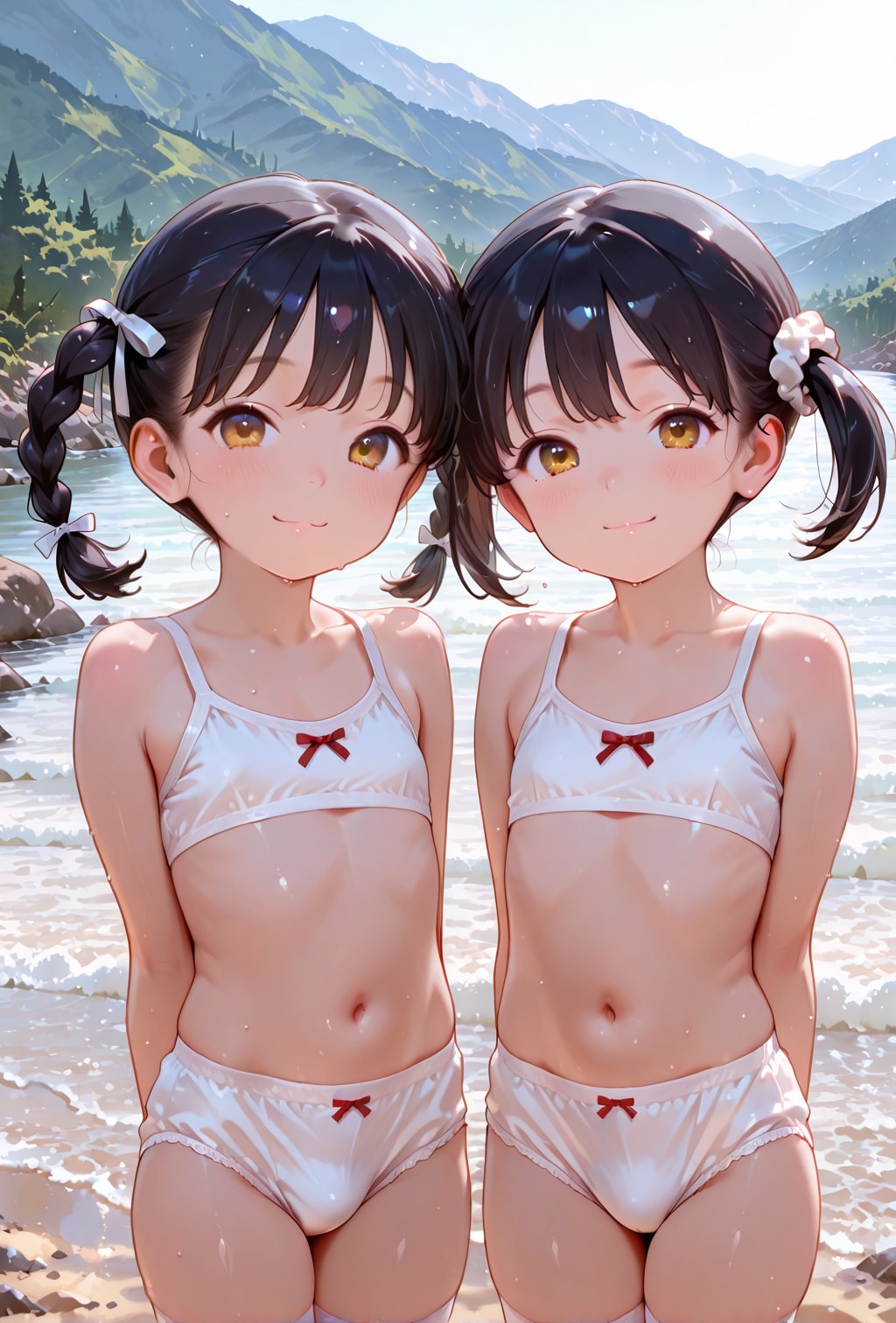 水遊び