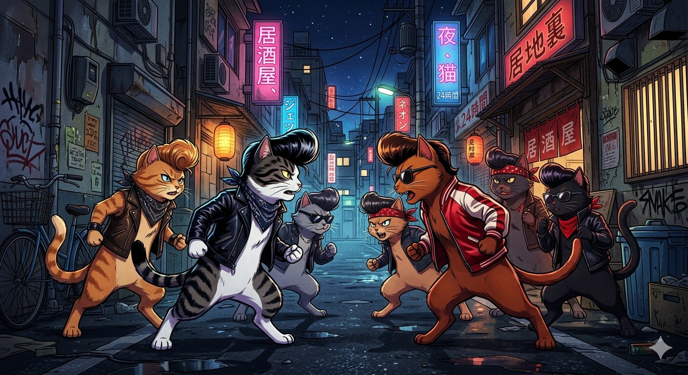 西区路地裏物語