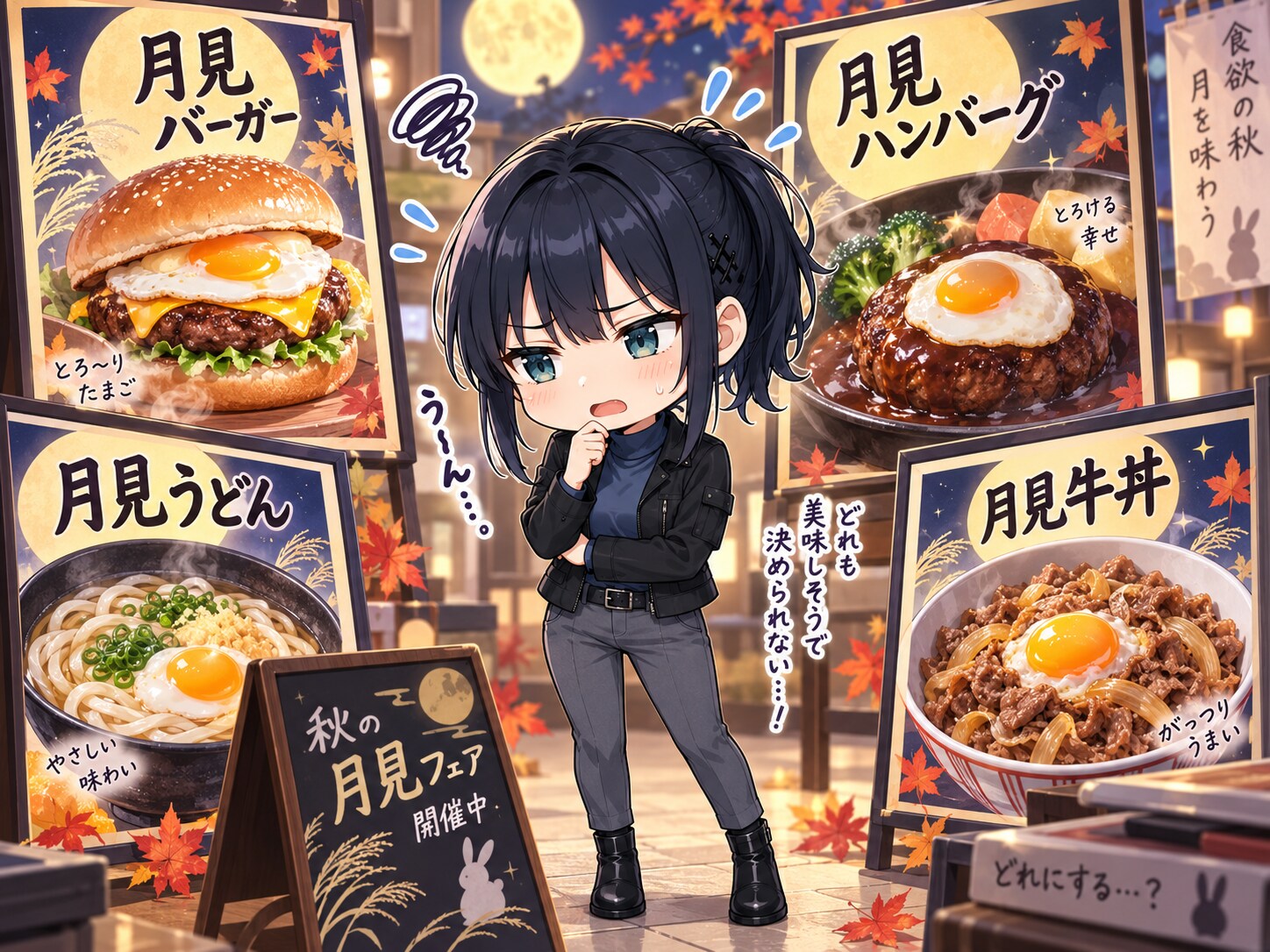 月見だらけ | の人気AIイラスト・グラビア