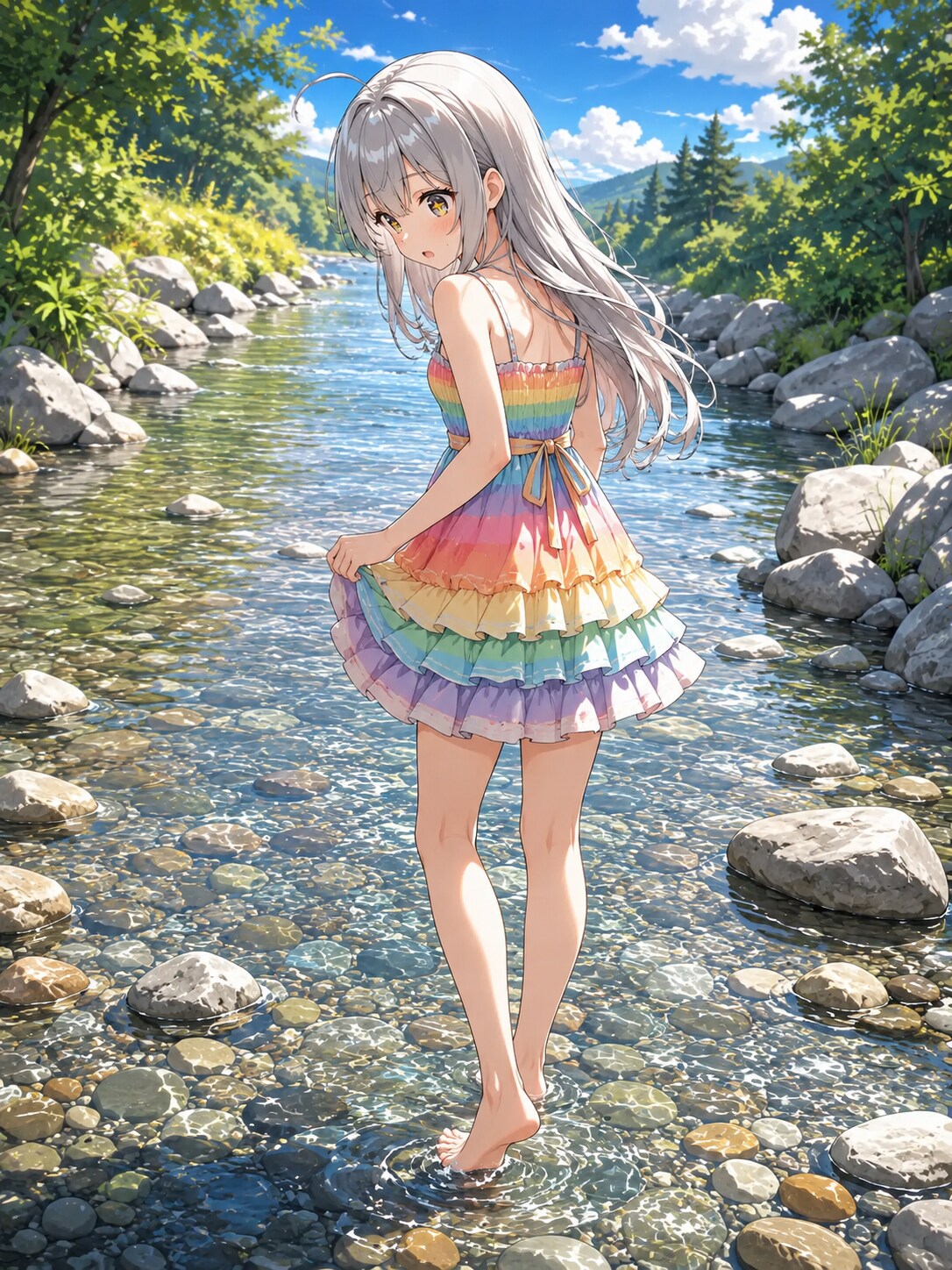 冷たっ！