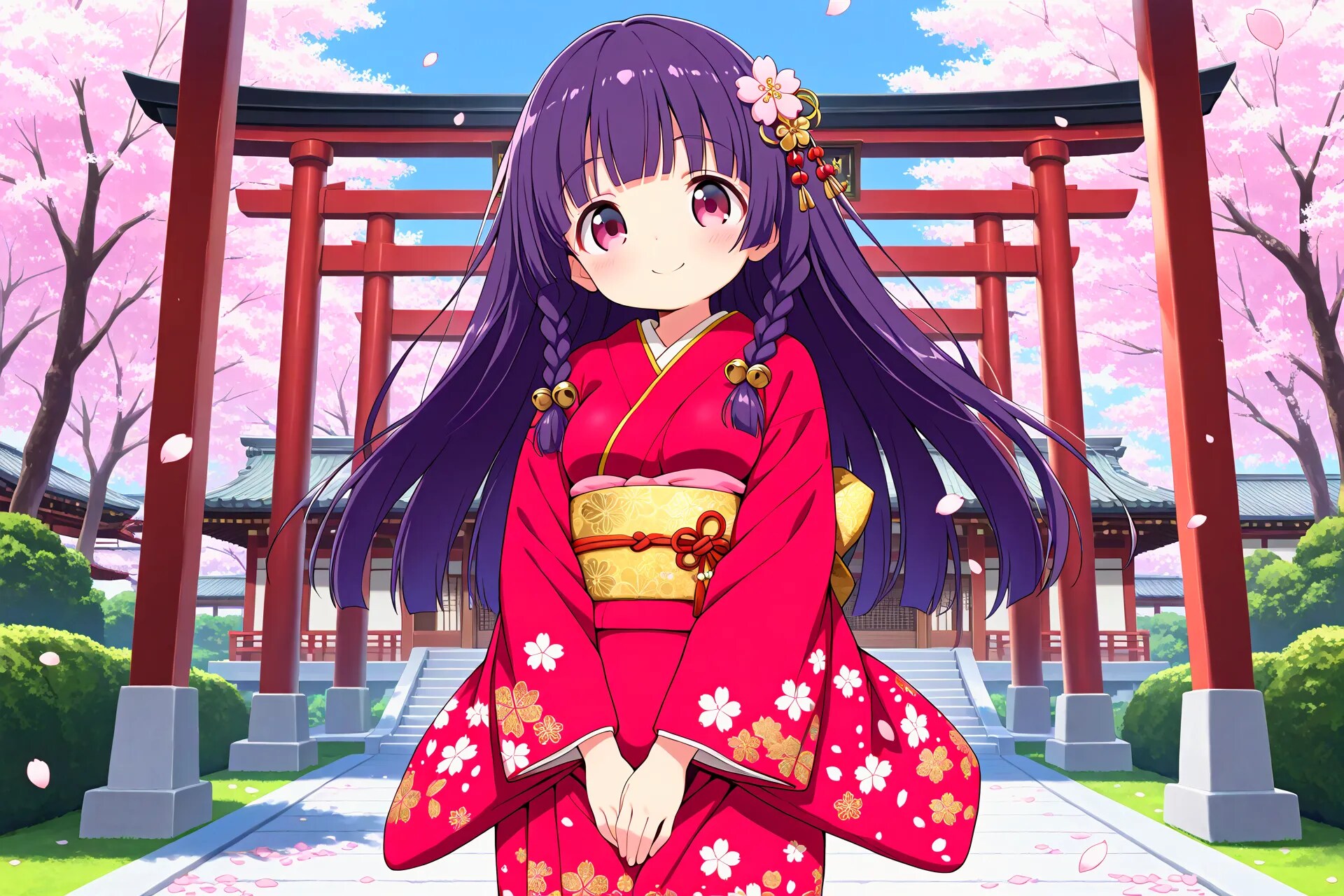 着物姿のゆうこちゃん