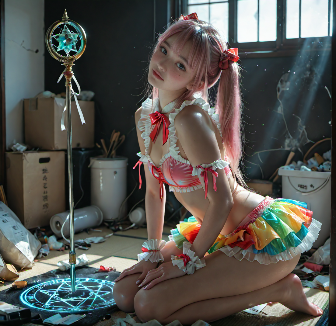 魔法少女がうちに来た