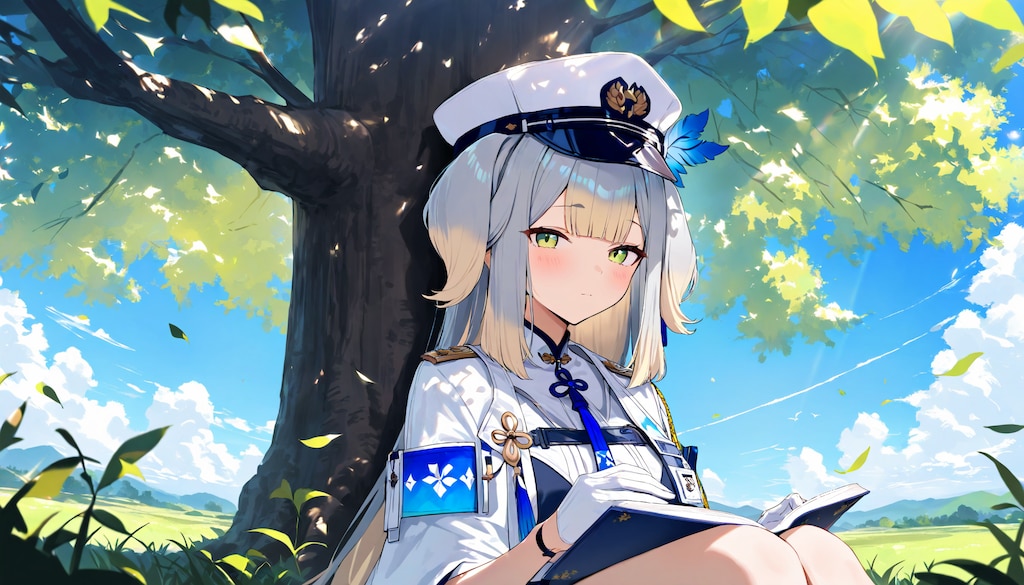 木漏れ日の読書 - 栞葉るり / にじさんじ