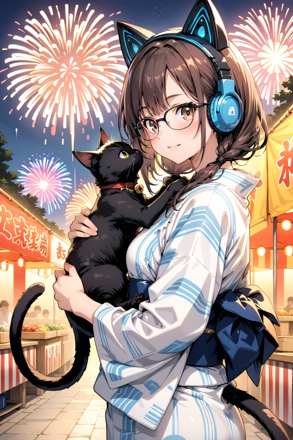 相棒と夏祭り