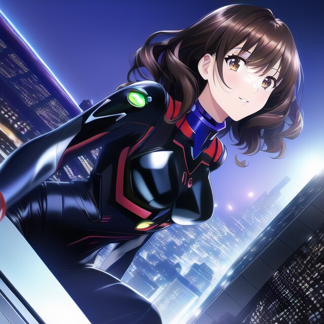 戦うお姉さん