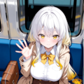 朝、出会う娘 3枚目