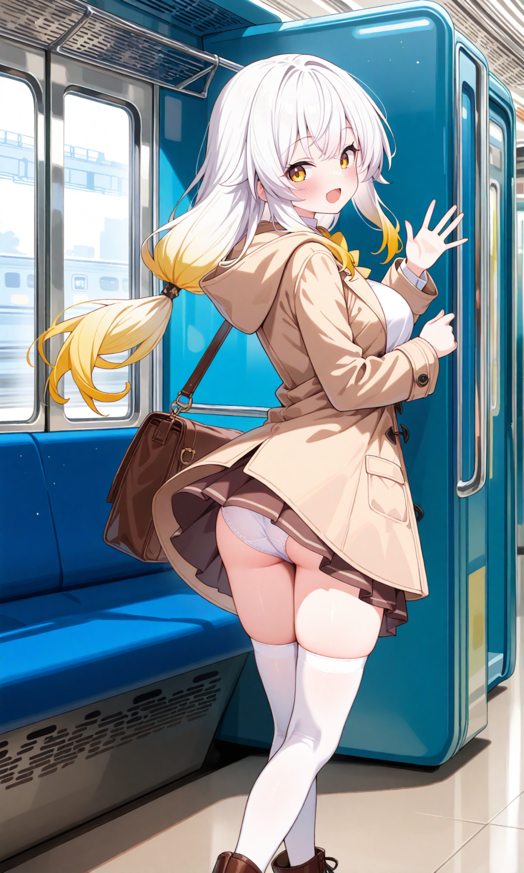 朝、出会う娘