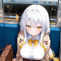 朝、出会う娘 2枚目