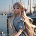 夜明けの港のエルフ 3枚目