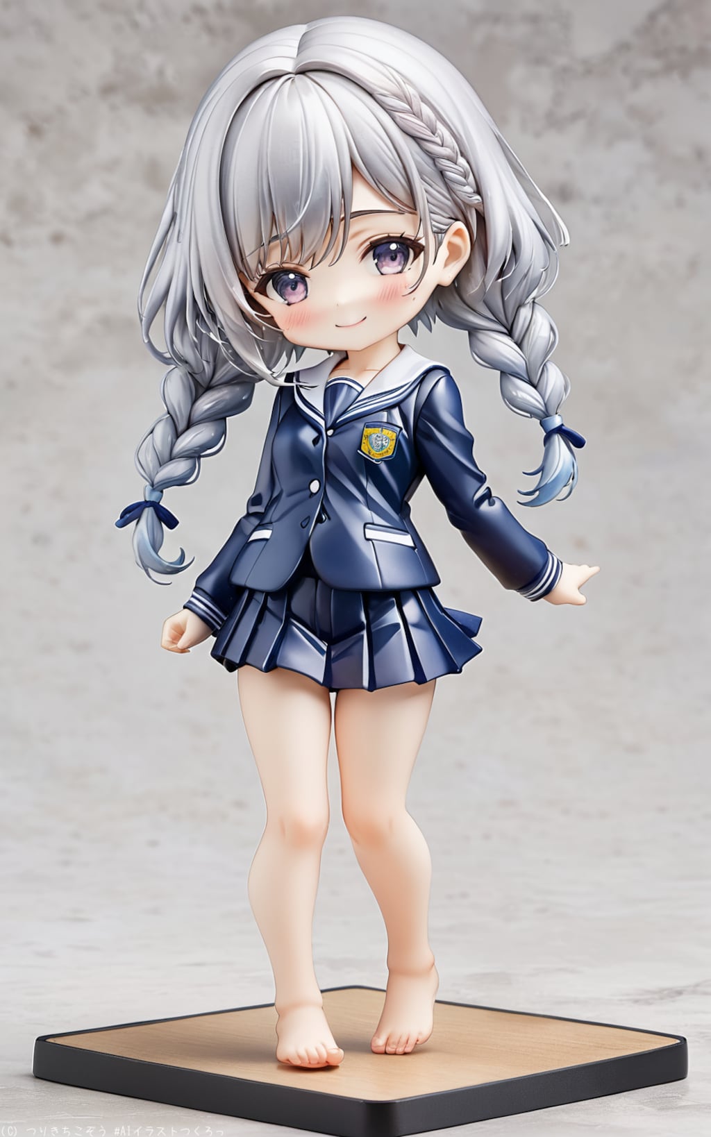 かわいいセーラー服の女の子