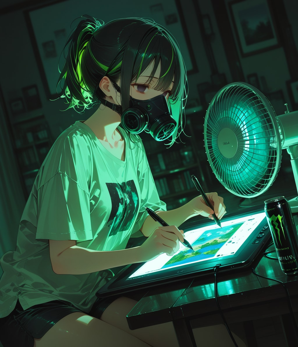 ひたすら絵を生成させられるお部屋