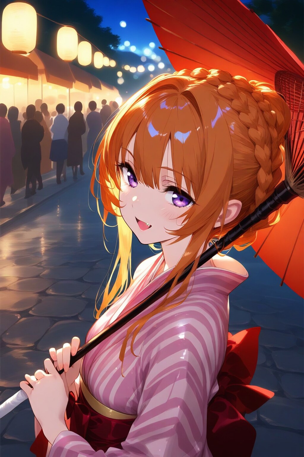 夜の街にて☆ | の人気AIイラスト・グラビア