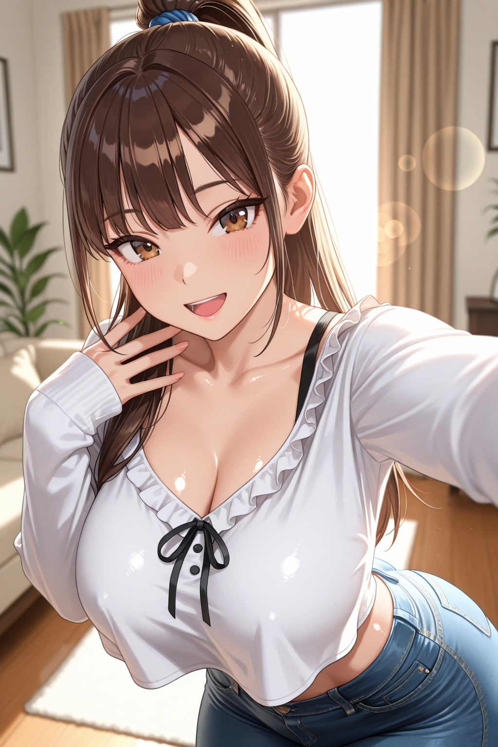 うちの子たちで萌え袖♡