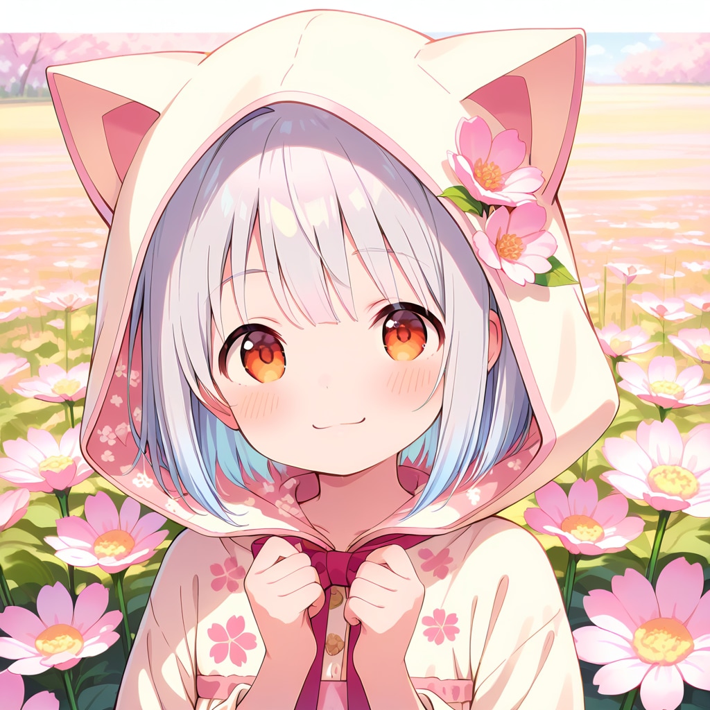 パステルアートでフロル
